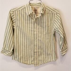 Old Navy Boys Button Dress Shirt Long Sleeve Collar Shirt Comfortable Size S